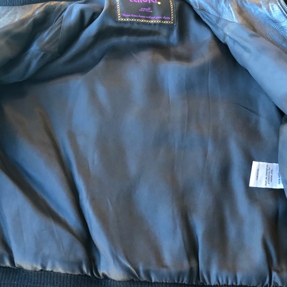 Talula - Black real fur bomber - Picture 4 of 6